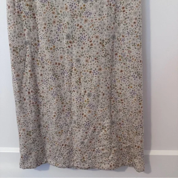 Aritzia Wilfred Floral Sleeveless Ruched Mini Dress Size XS Women’s *Stretchy - Picture 6 of 10